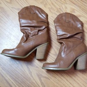 Tan Boots {Kensie Girl}